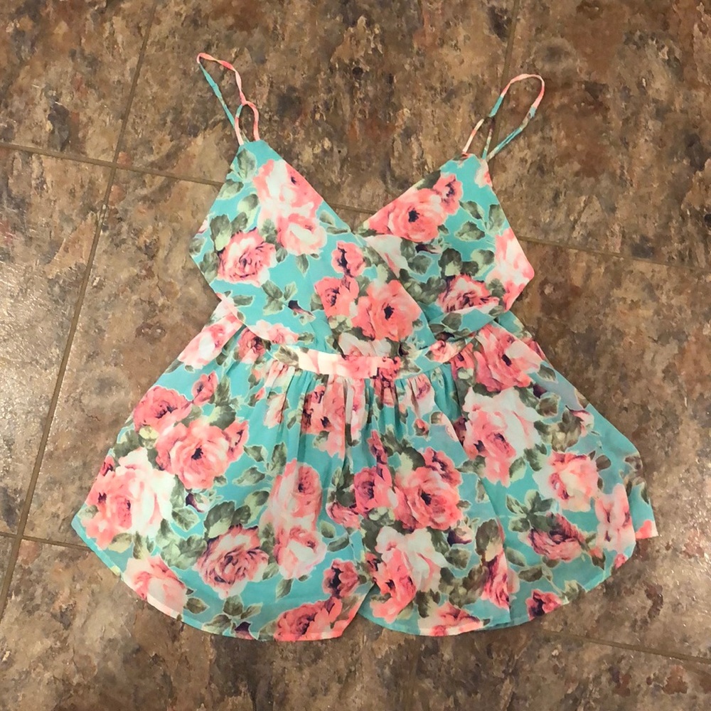 Floral Romper